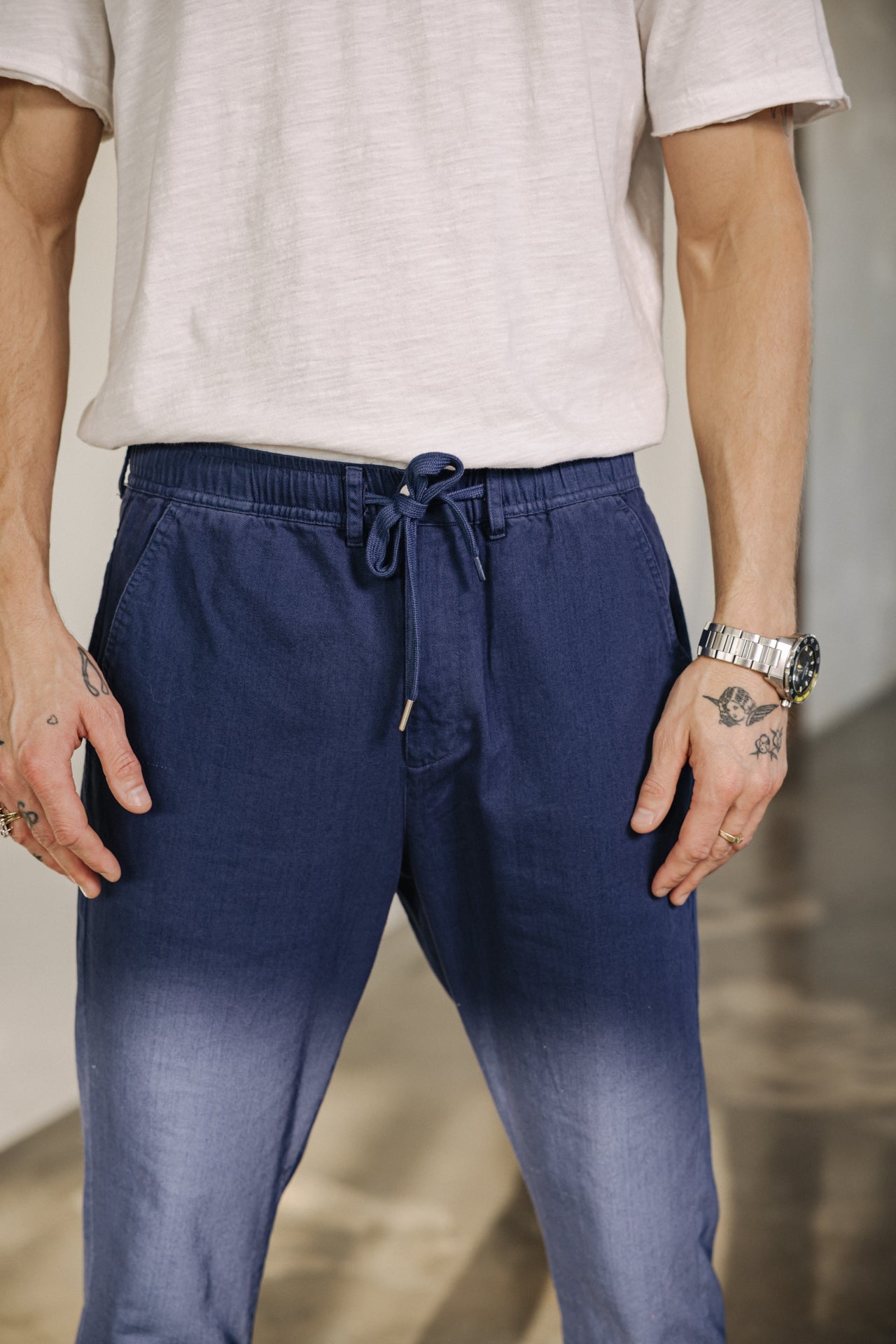 Pantalons droit homme