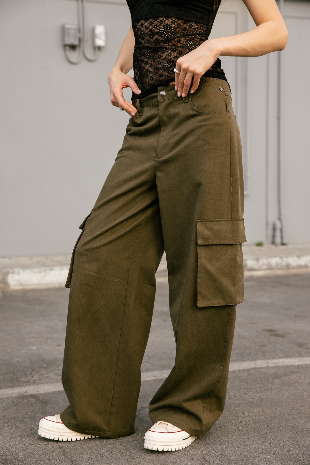 pantalons cargo femme