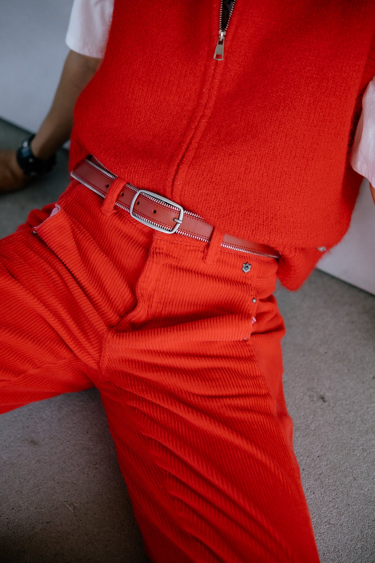 pantalons colorés femme