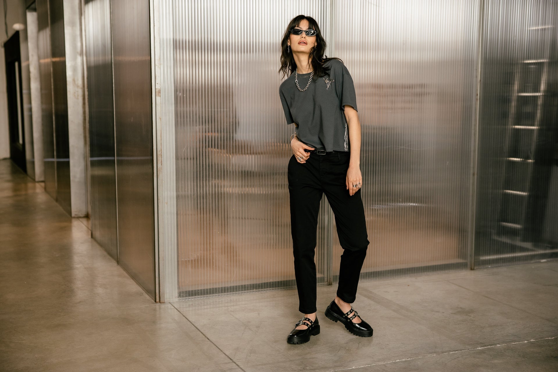 pantalons chino femme