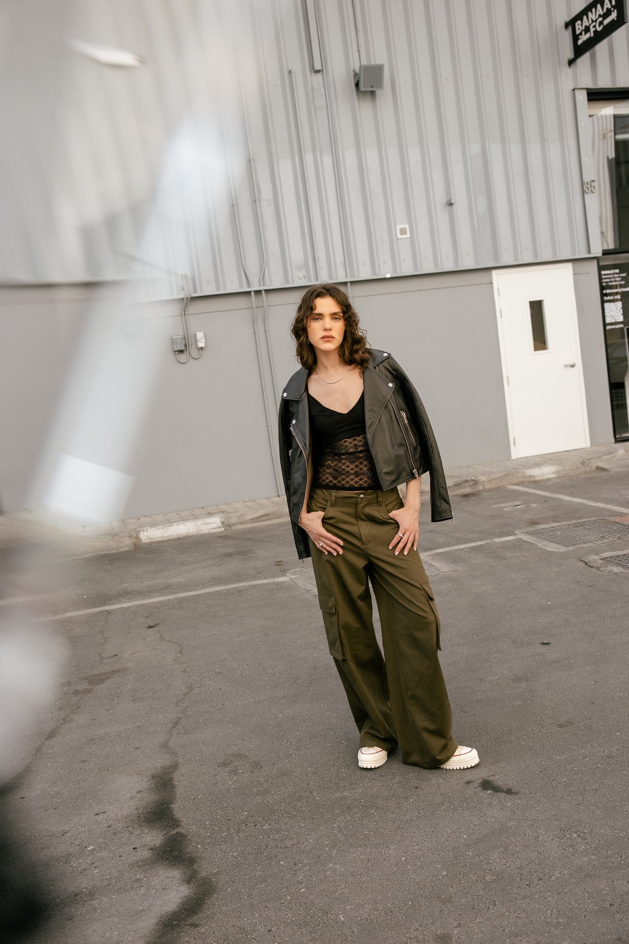 vestes en cuir femme