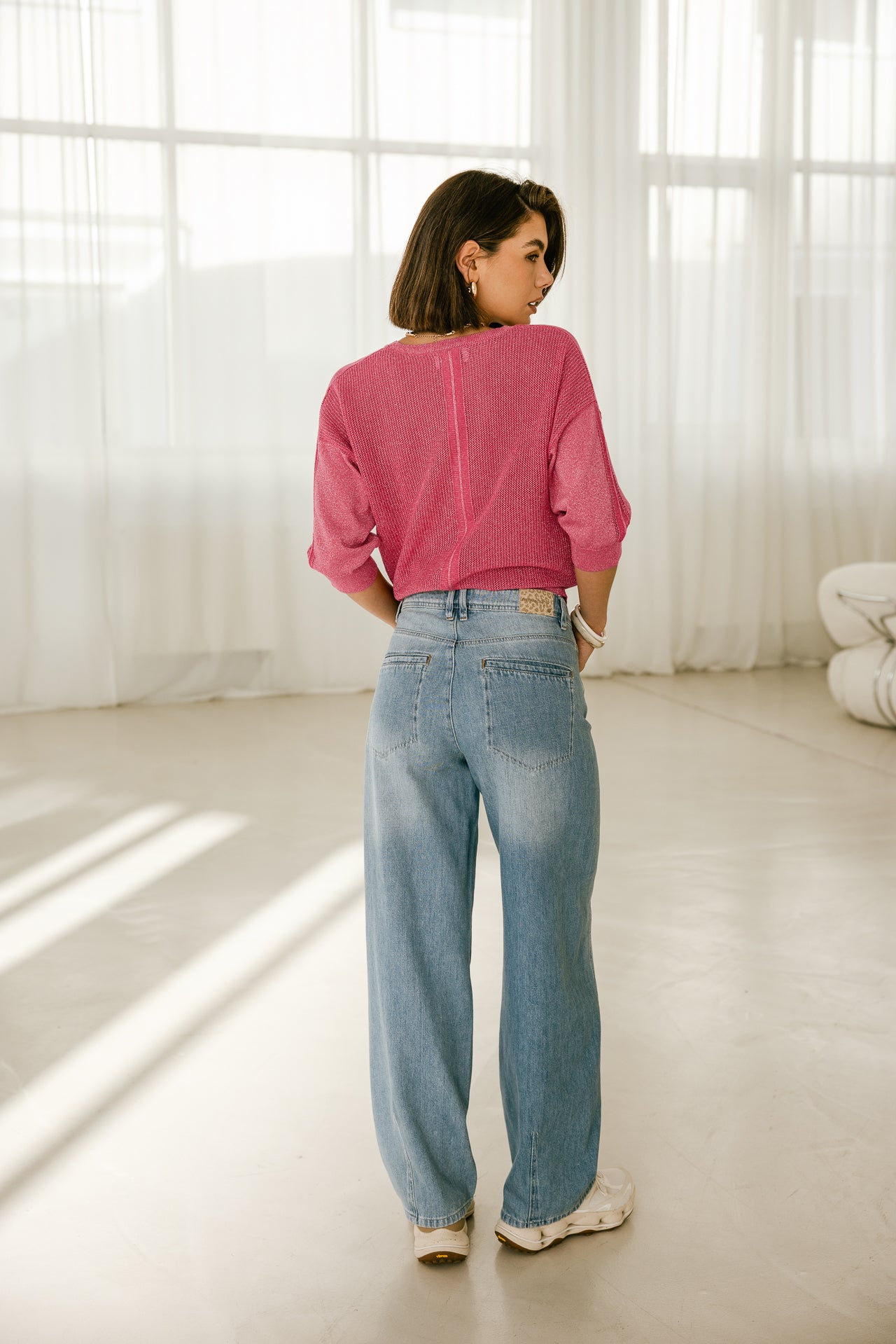 

Jeans barrel Femme Nettie maori | Freeman T. Porter