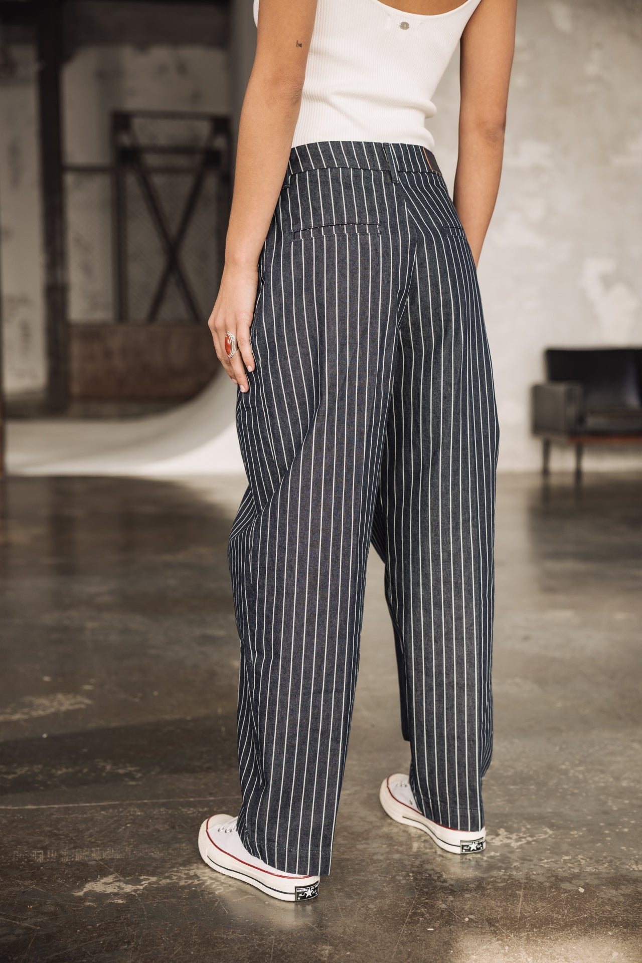

Vaqueros globo Mujer Archy navy | Freeman T. Porter
