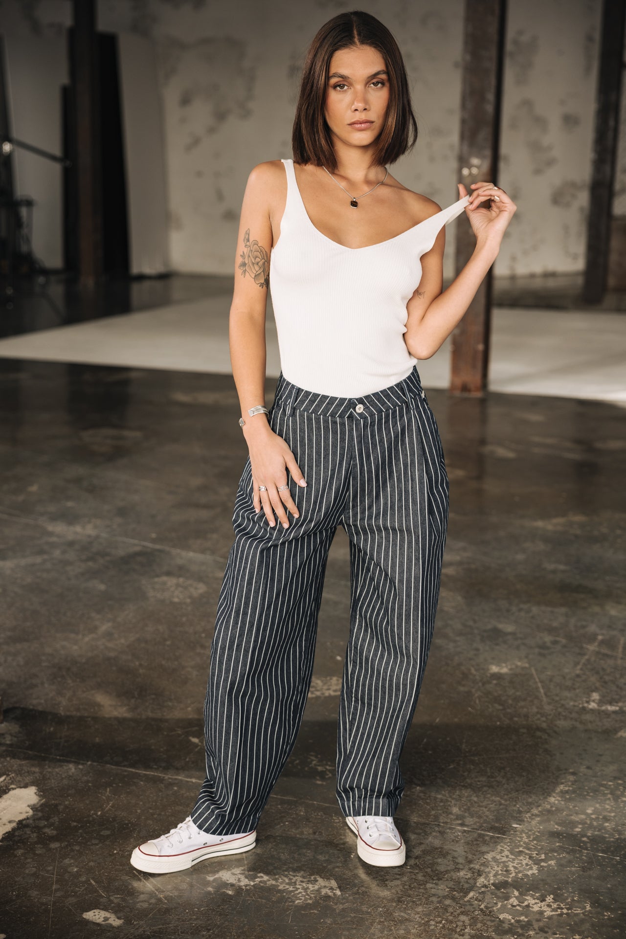 

Vaqueros globo Mujer Archy navy | Freeman T. Porter