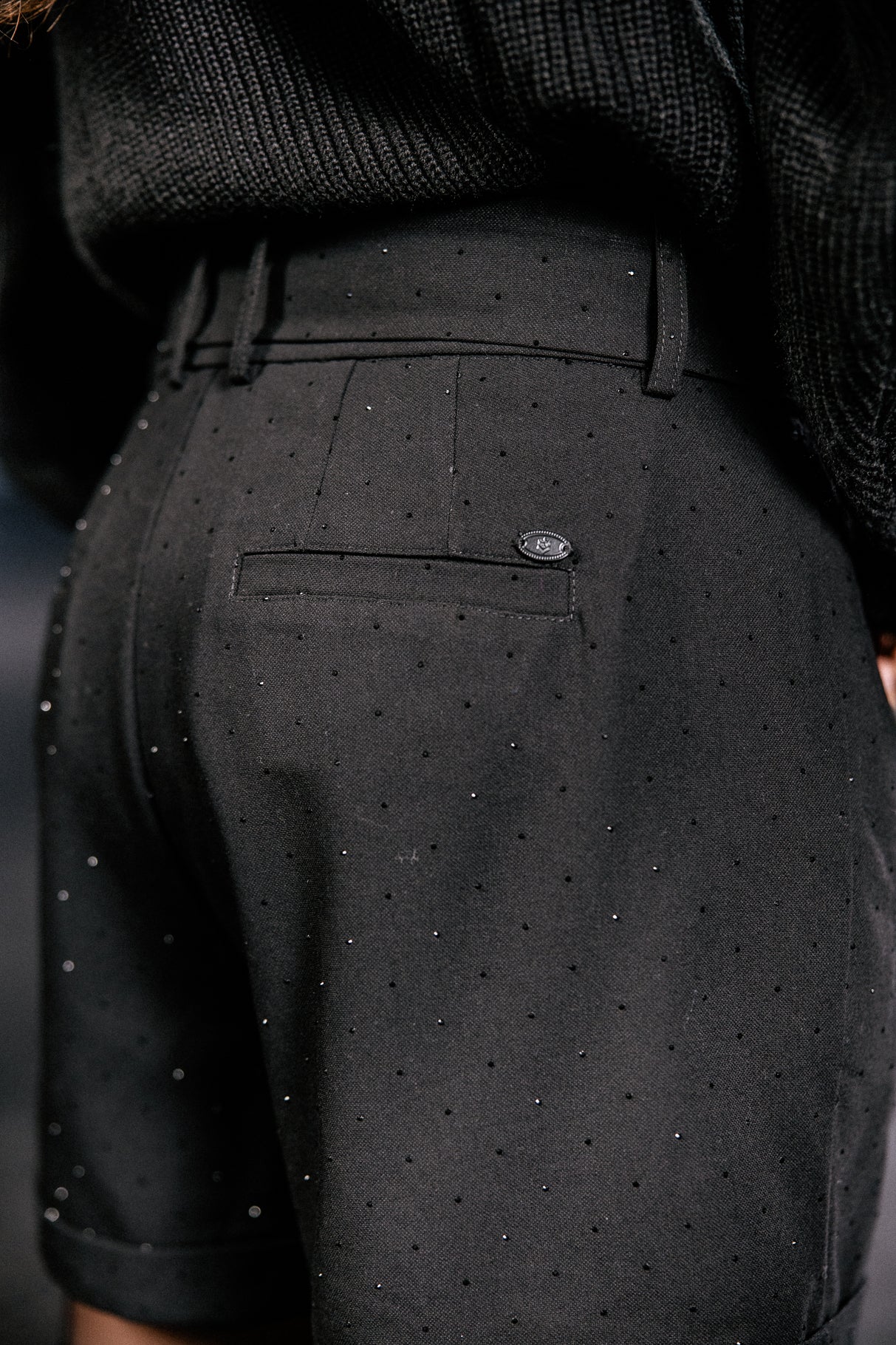 

Short city taille haute Femme Shawl Diamente black | Freeman T. Porter