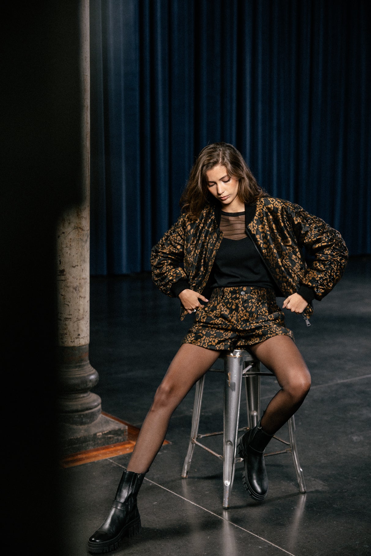 

High-waisted city shorts Women Shawl Boho original | Freeman T. Porter