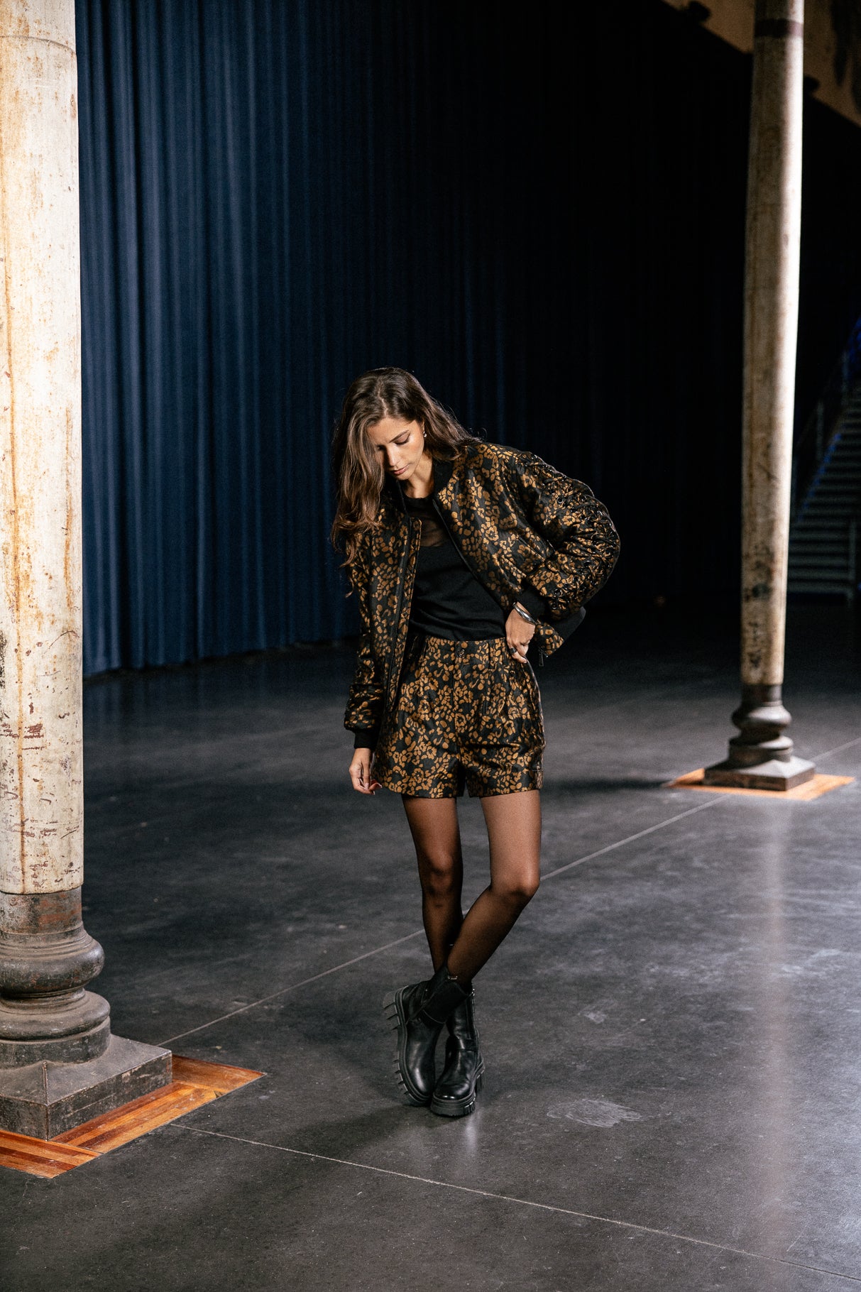 

High-waisted city shorts Women Shawl Boho original | Freeman T. Porter