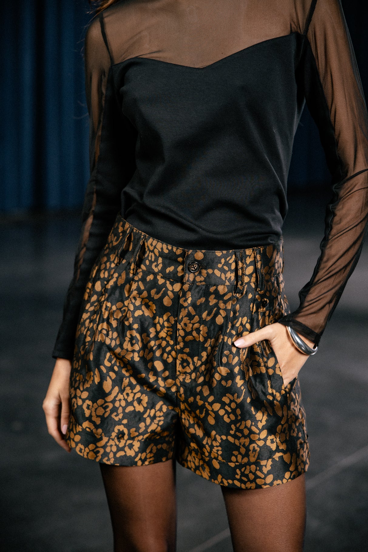 

High-waisted city shorts Women Shawl Boho original | Freeman T. Porter