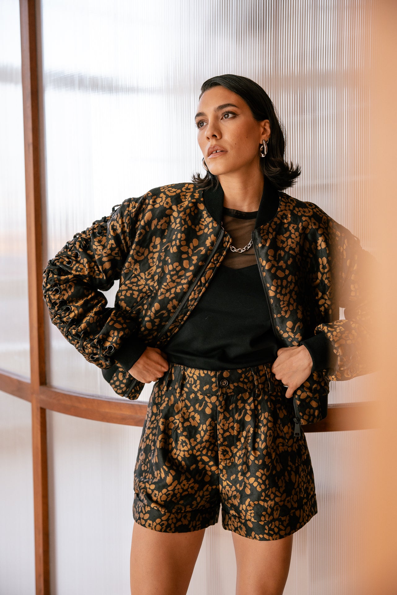 

High waist city shorts Women Shawl Boho original | Freeman T. Porter