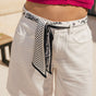 

Short large style bermuda Femme Clyde Kidney bright white | Freeman T. Porter