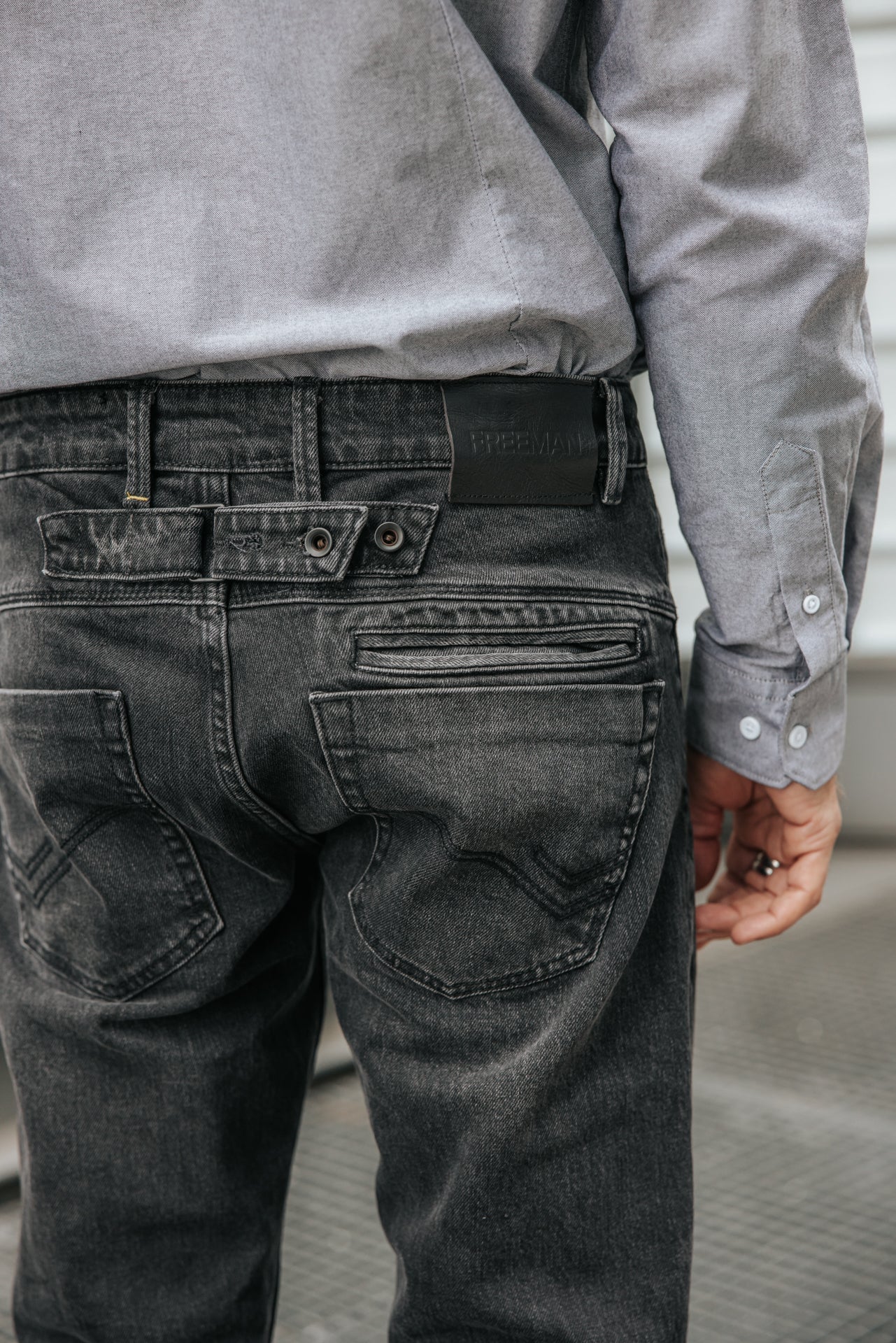 

Jeans droit Homme Eddy faporo | Freeman T. Porter