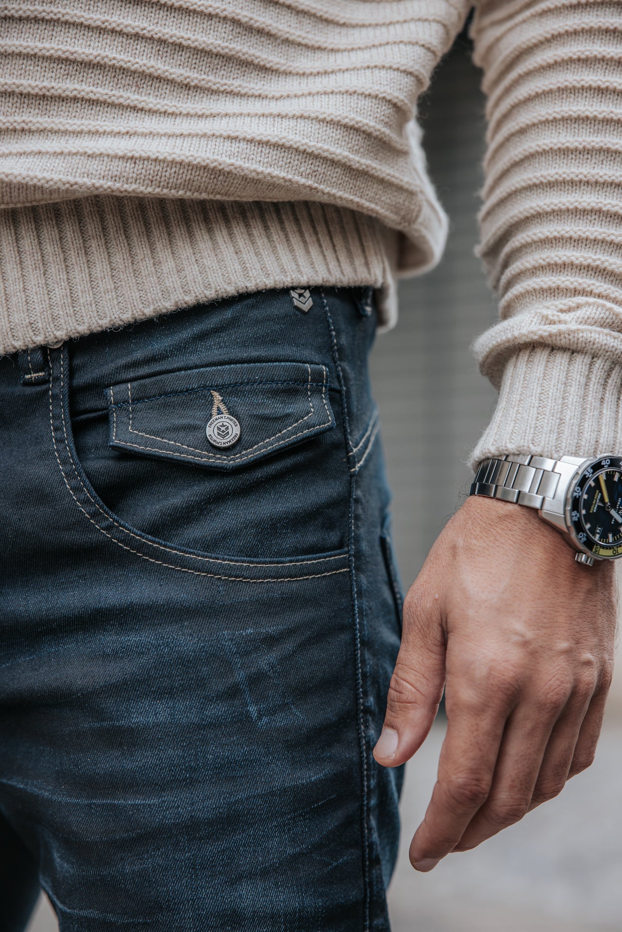 

Jeans droit Homme Eddy fosmic | Freeman T. Porter