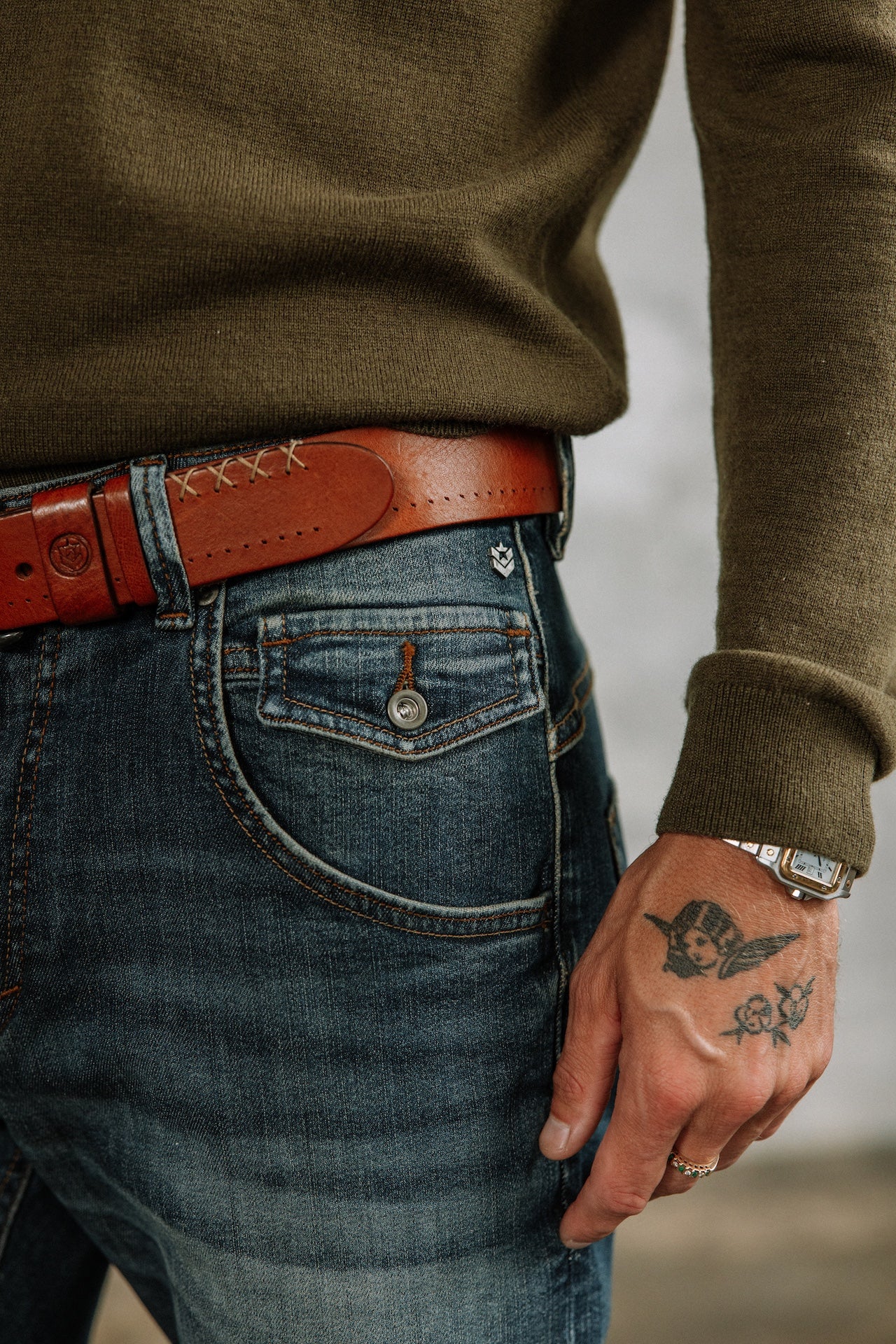 

Rechte Jeans Mann Eddy salute | Freeman T. Porter