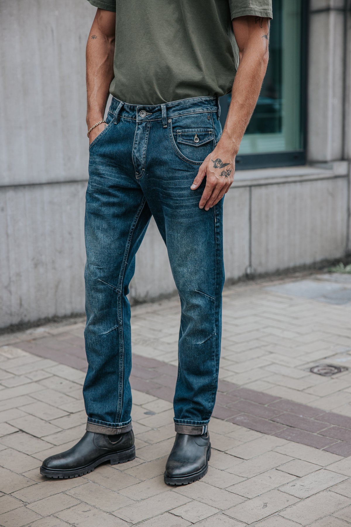 

Straight Jeans Herren Eddy befton | Freeman T. Porter