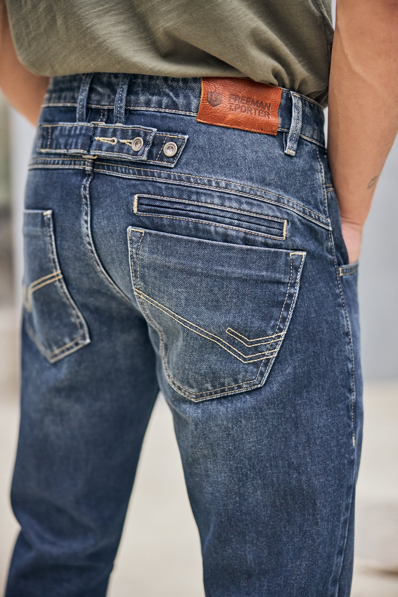 

Vaqueros rectos Hombres Eddy befton | Freeman T. Porter