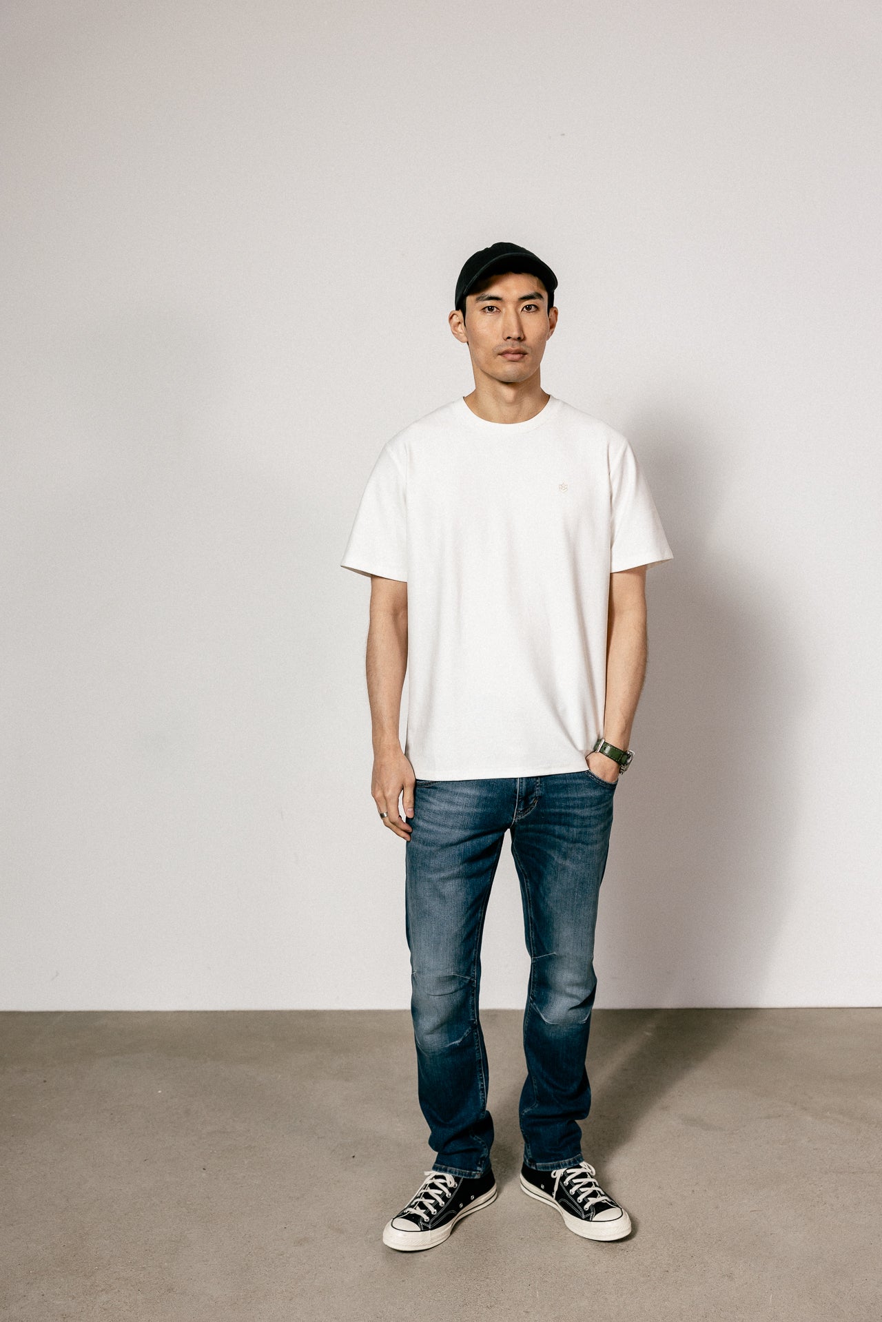 

Jeans droit Homme Eddy samba dark | Freeman T. Porter