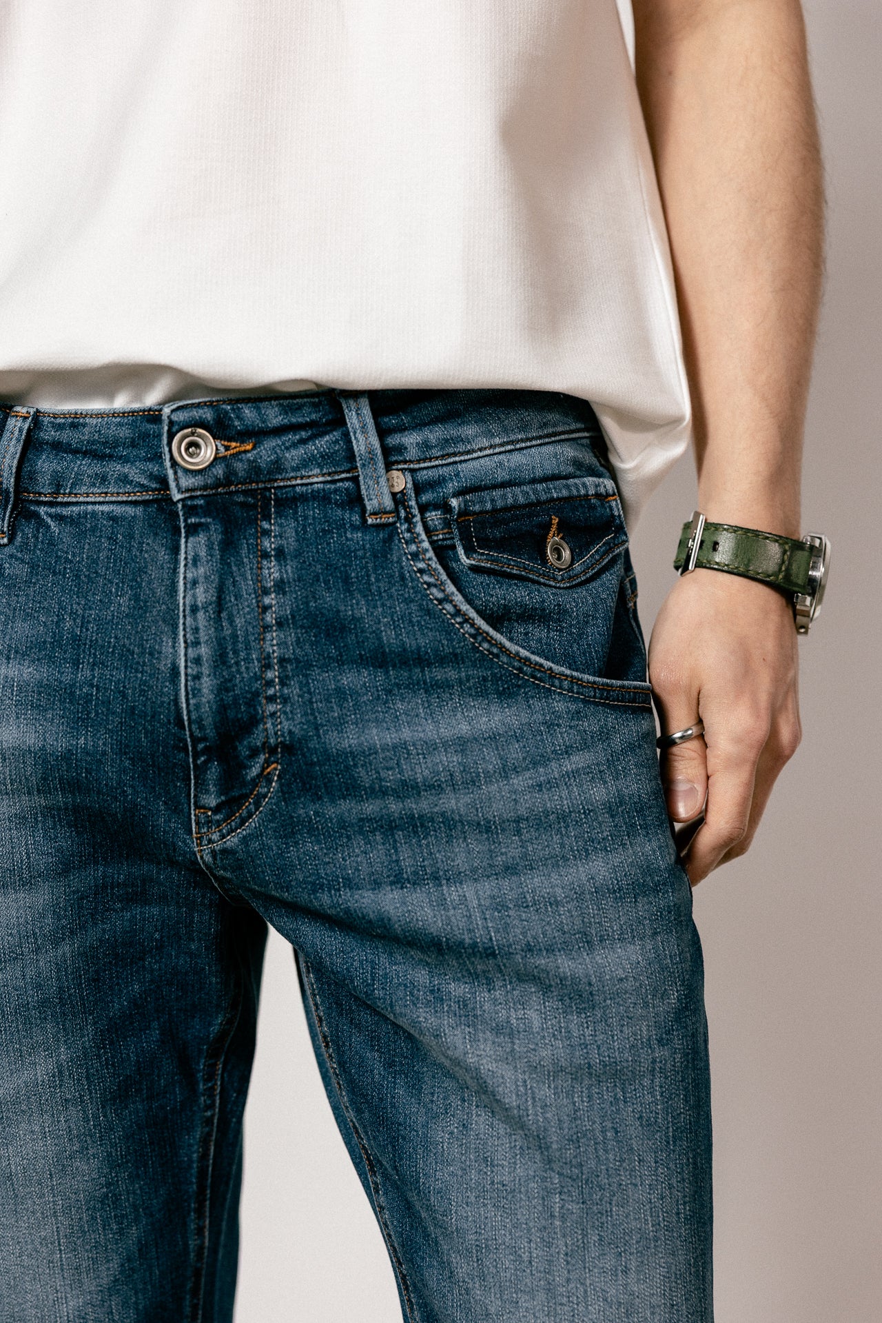 

Jeans droit Homme Eddy samba dark | Freeman T. Porter