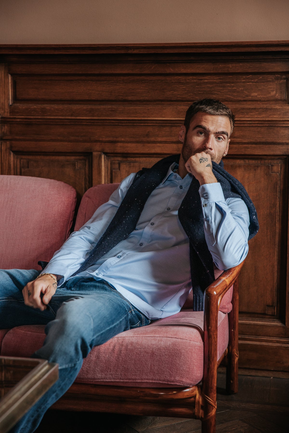 

Gerade Jeans Herren Eddy samba dark | Freeman T. Porter