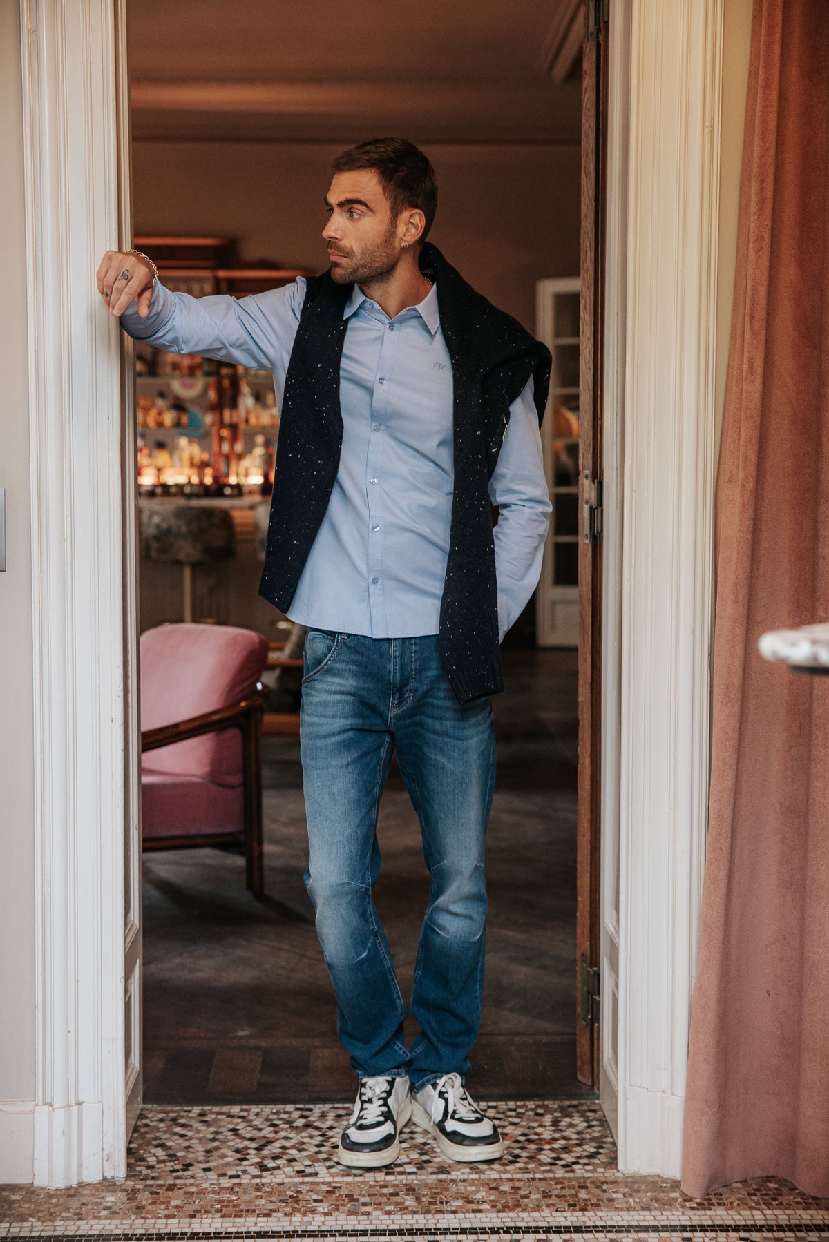 

Gerade Jeans Herren Eddy samba dark | Freeman T. Porter