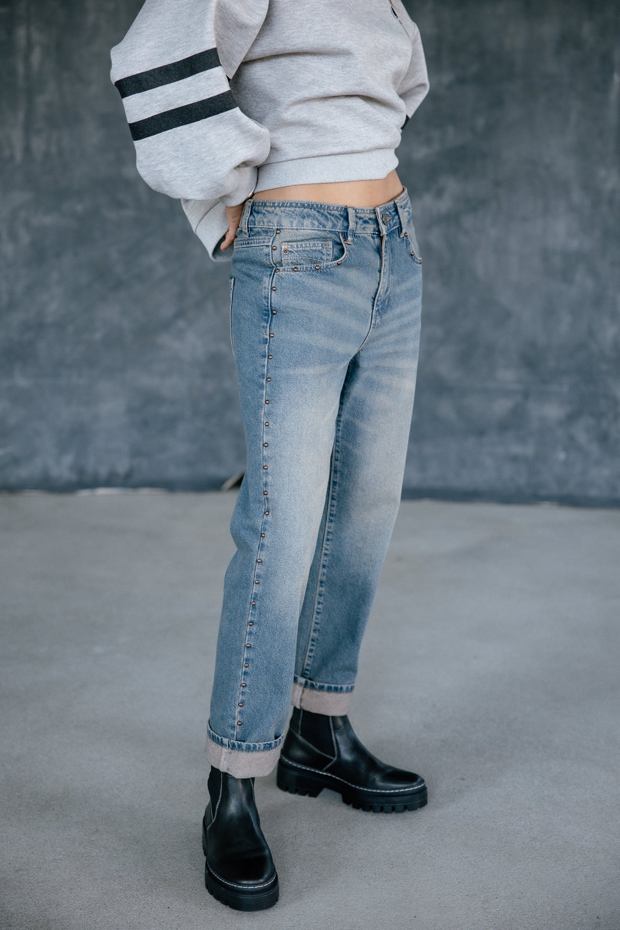   
            

Straight cropped jeans Woman Scarlett muster | Freeman T. Porter
          