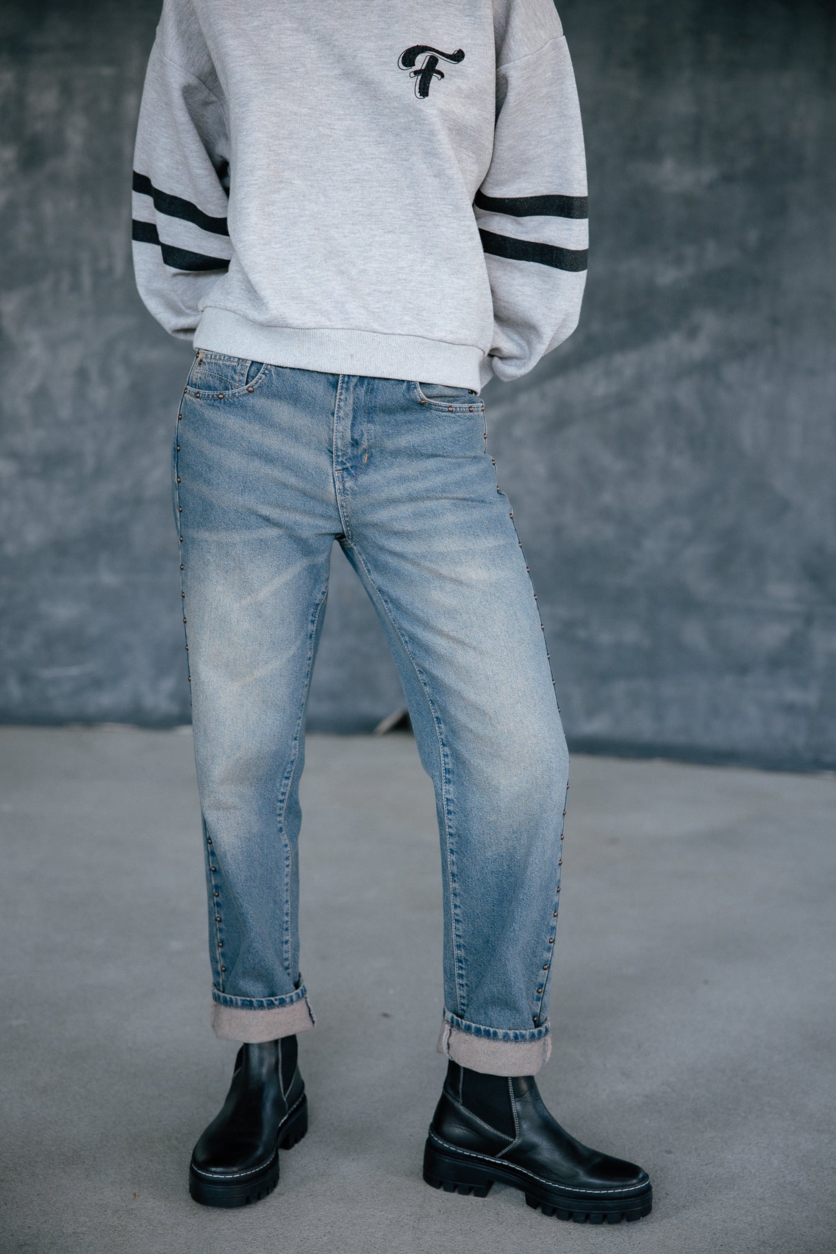 

Jeans 7/8 cintura alta Mujer Scarlett muster | Freeman T. Porter