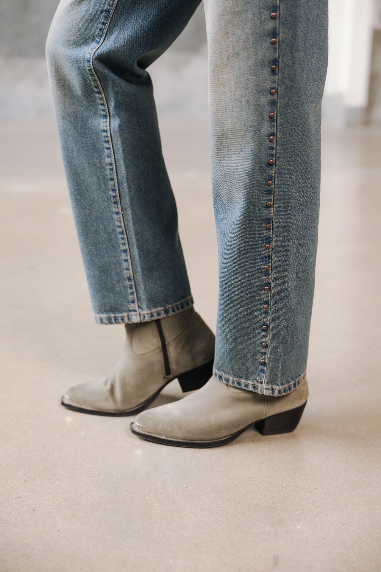 

Gerade geschnittene Jeans Frau Scarlett Denim muster | Freeman T. Porter