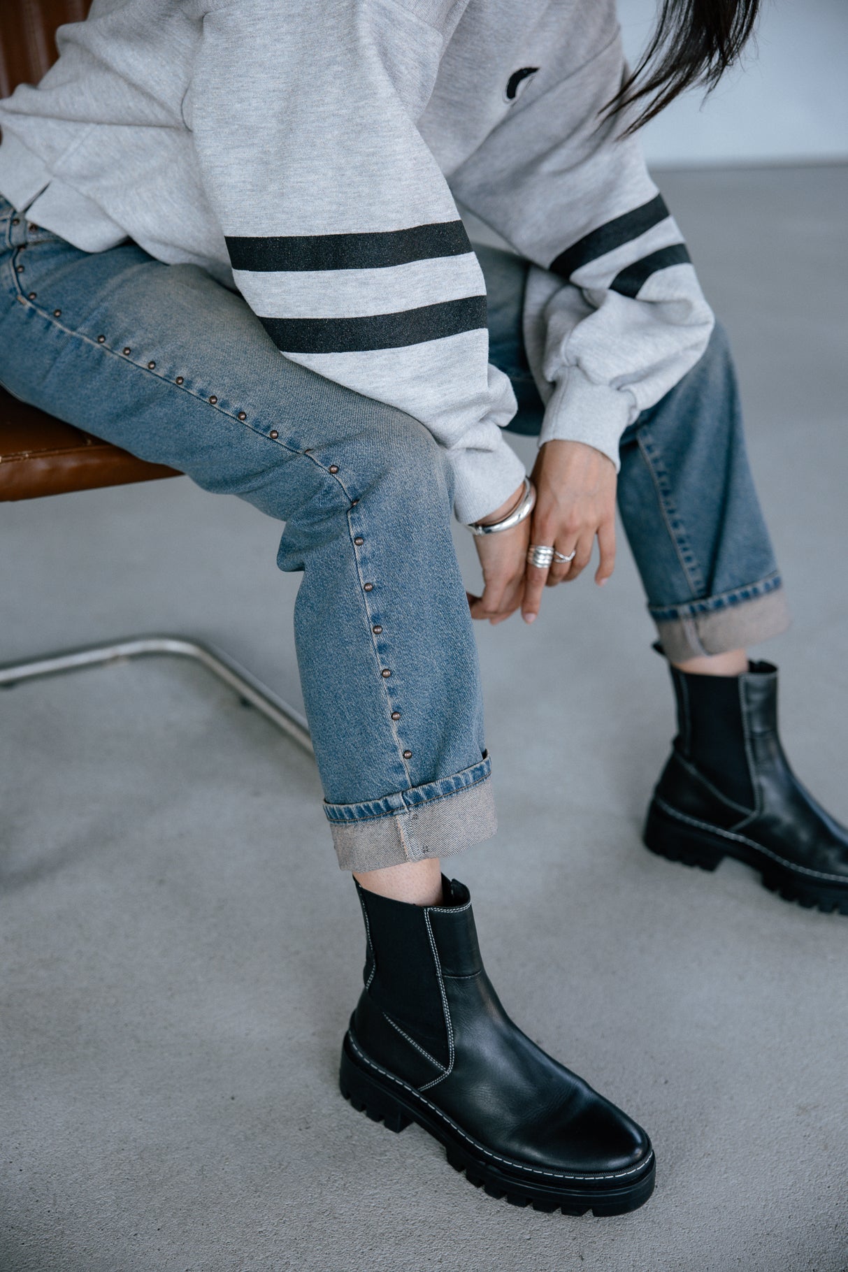 

Jeans 7/8 cintura alta Mujer Scarlett muster | Freeman T. Porter