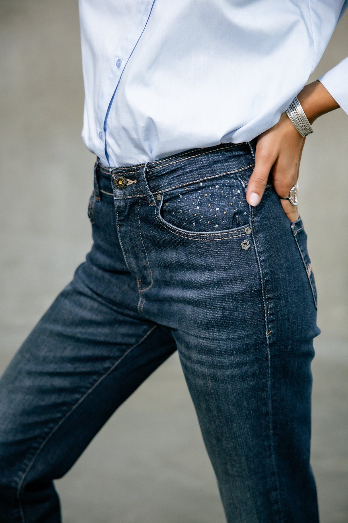 

Jeans 7/8 taille haute Femme Scarlett santacruz | Freeman T. Porter