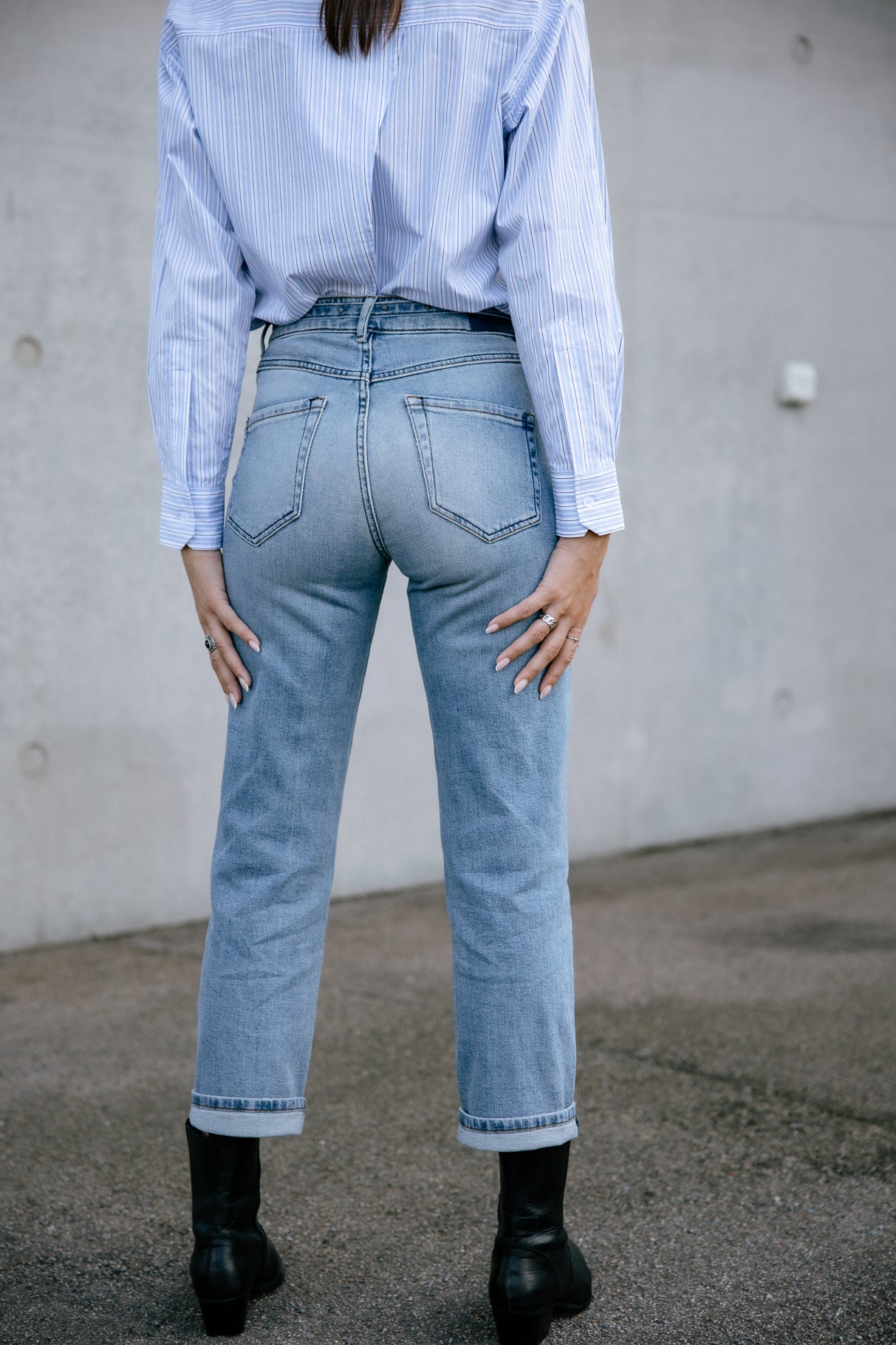 

Jeans 7/8 taille haute Frau Scarlett seoul | Freeman T. Porter