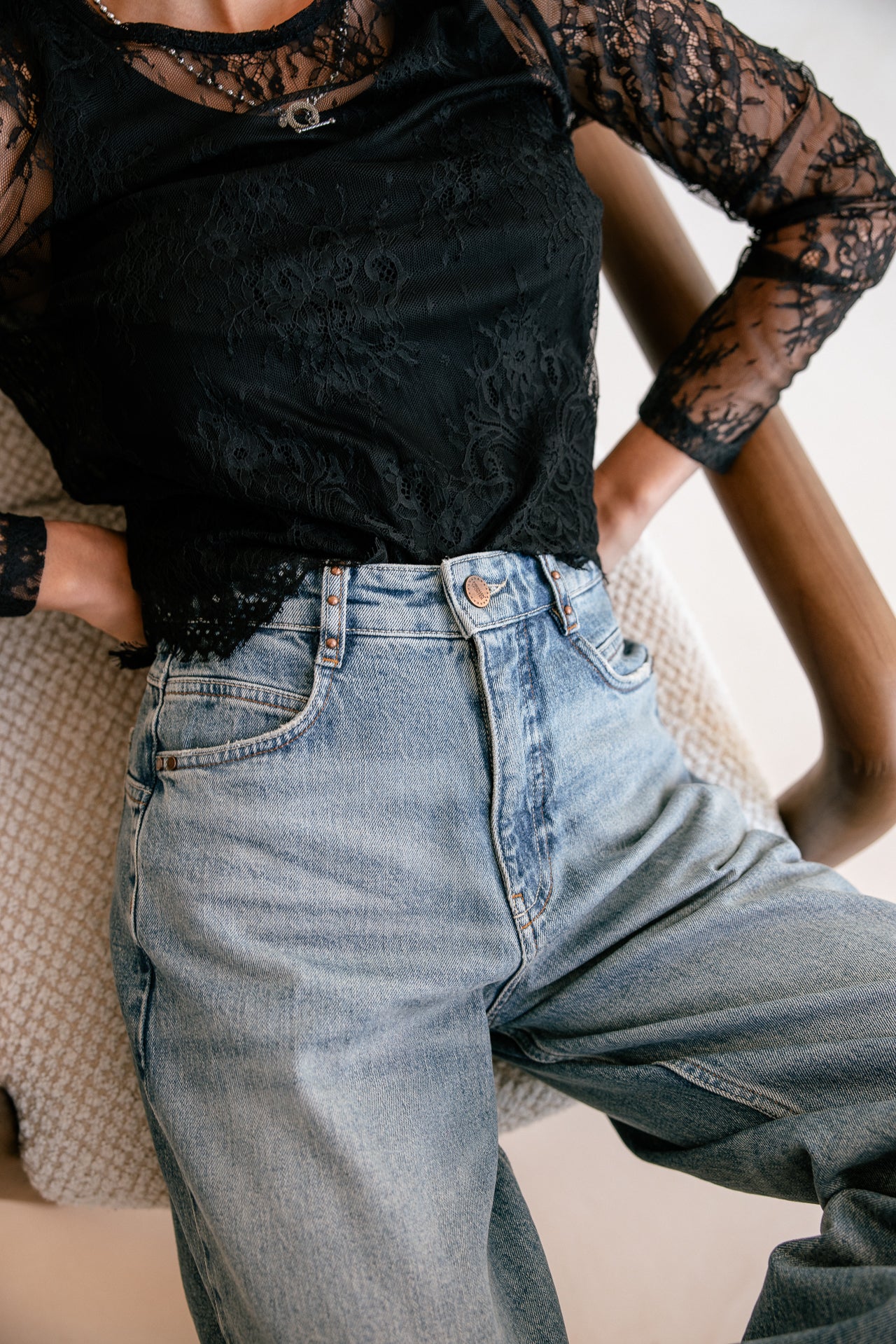 

Jeans large Femme Jane furano | Freeman T. Porter