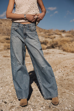

Weite Jeans Damen Jane Denim syracuse | Freeman T. Porter