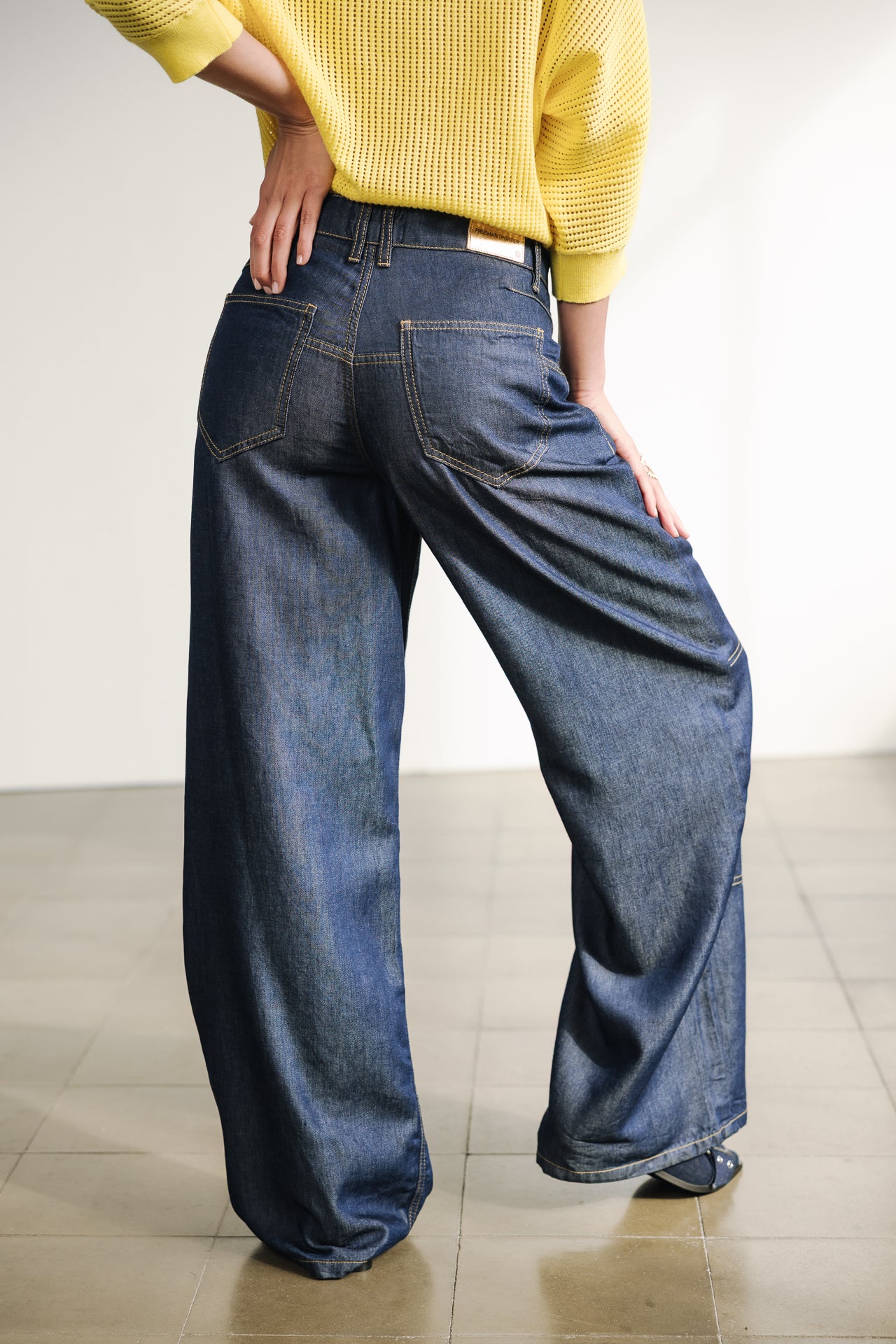 

Weite Jeans Frau Jane Denim mauricia dark | Freeman T. Porter