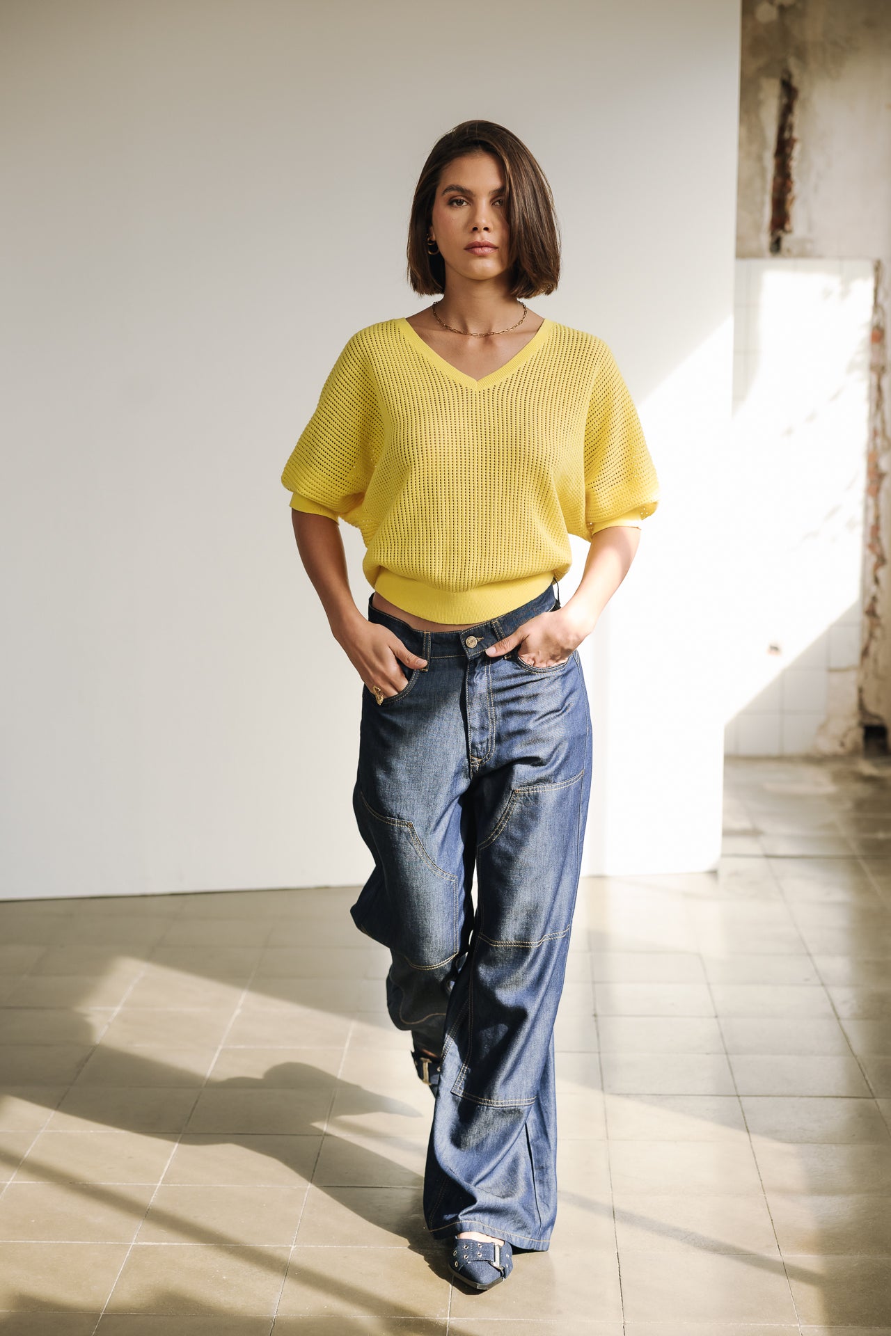 

Weite Jeans Frau Jane Denim mauricia dark | Freeman T. Porter