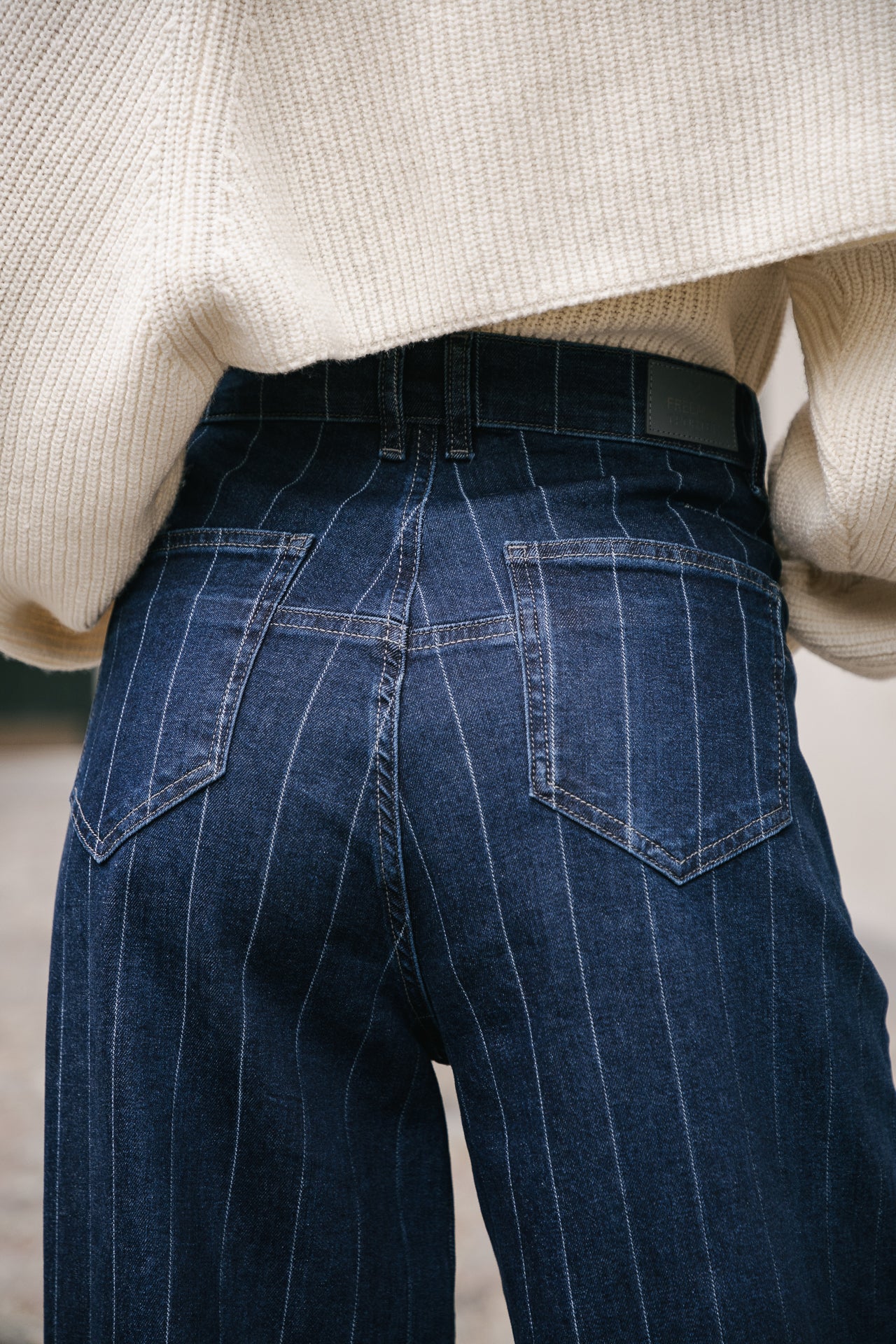 

Jeans large Femme Jane piazalli blue | Freeman T. Porter