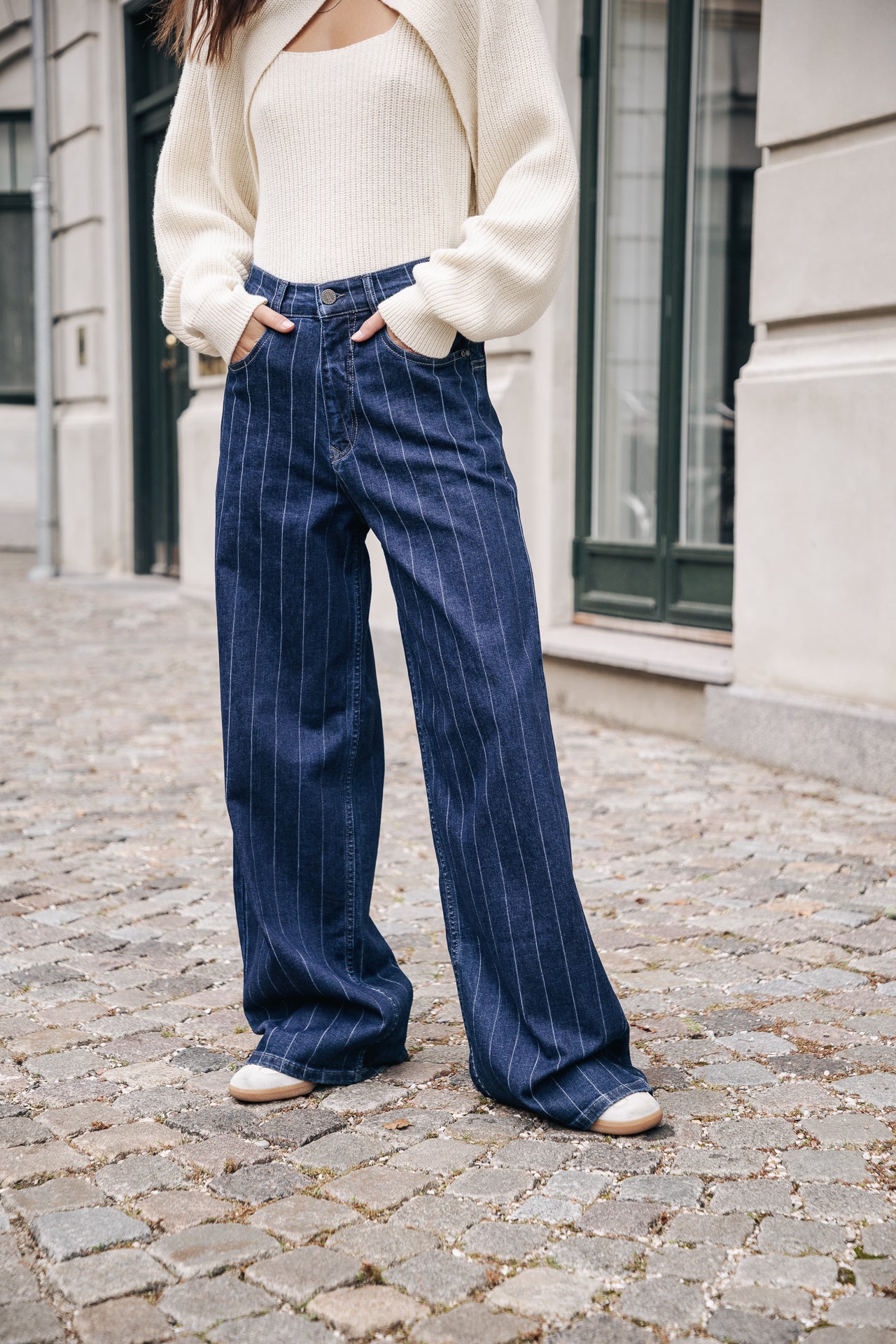 

Jeans large Femme Jane piazalli blue | Freeman T. Porter