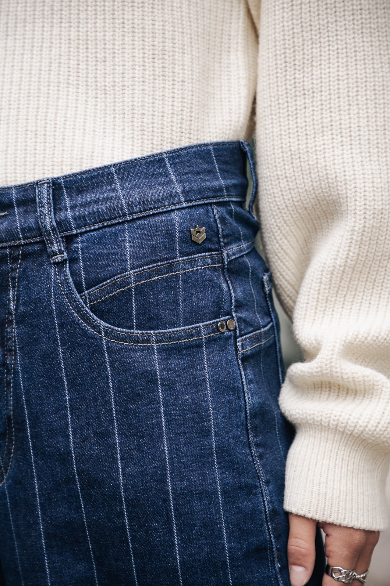 

Jeans large Femme Jane piazalli blue | Freeman T. Porter