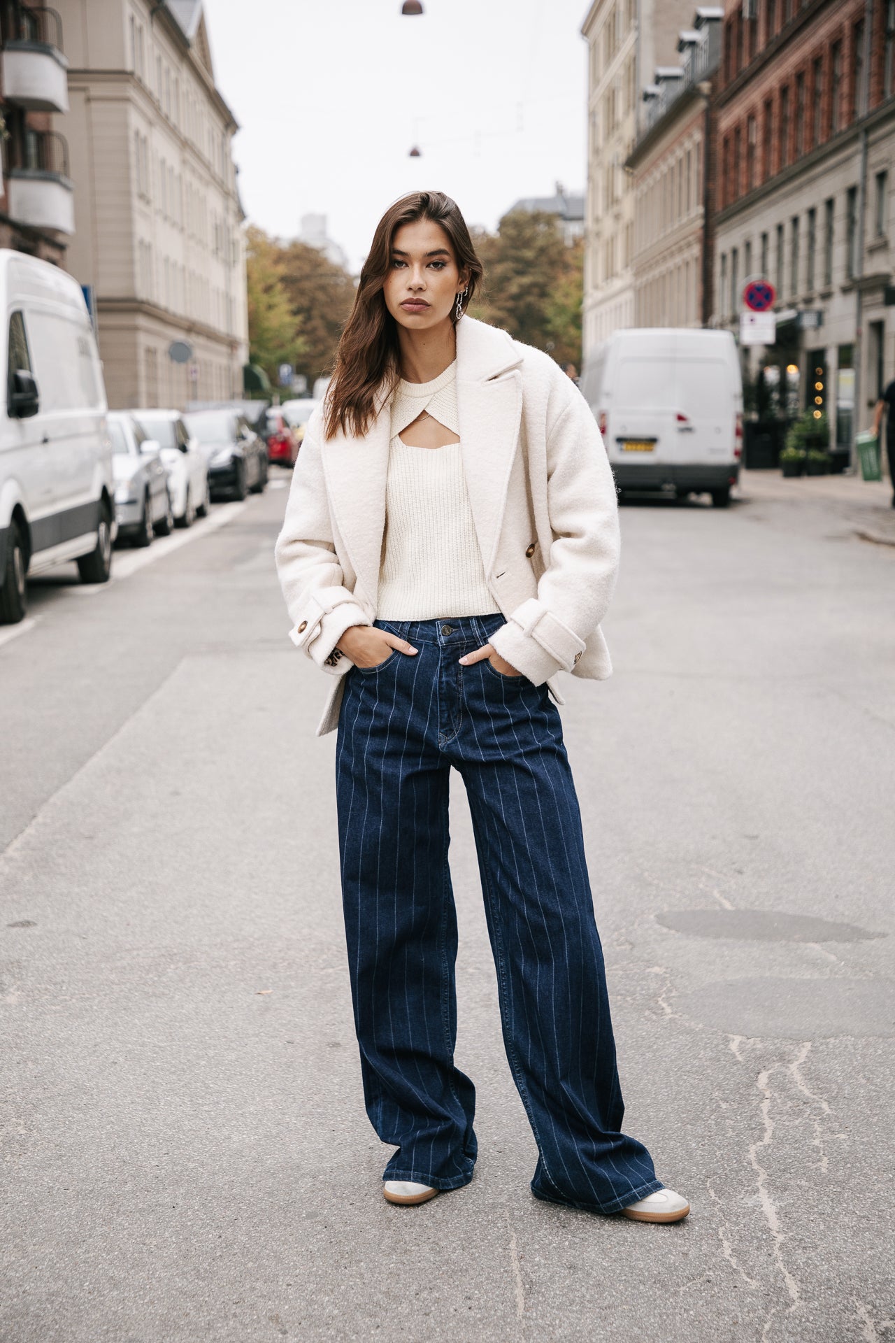 

Jeans large Femme Jane piazalli blue | Freeman T. Porter