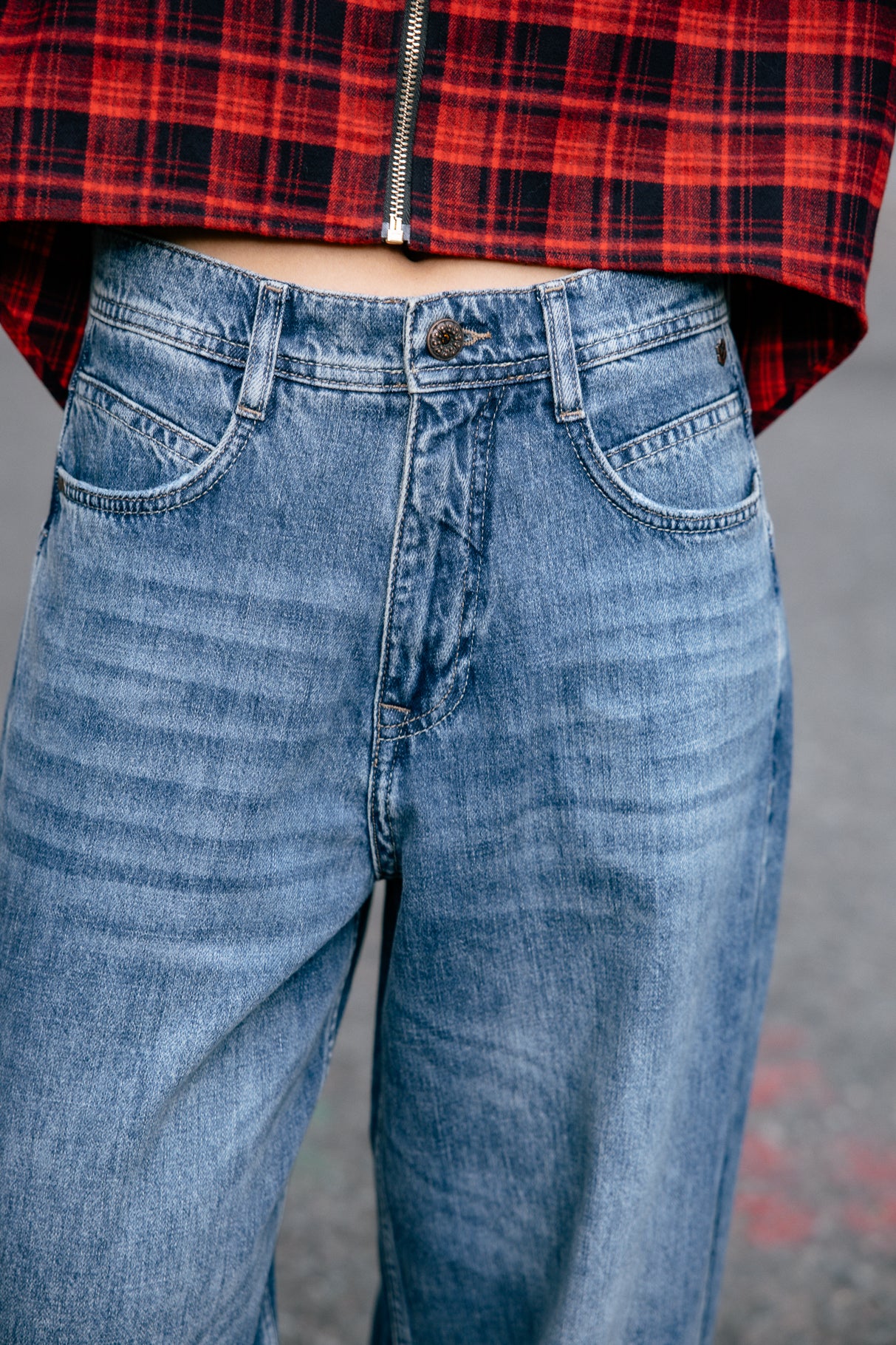 

Jeans large Frau Jane Denim barsen | Freeman T. Porter