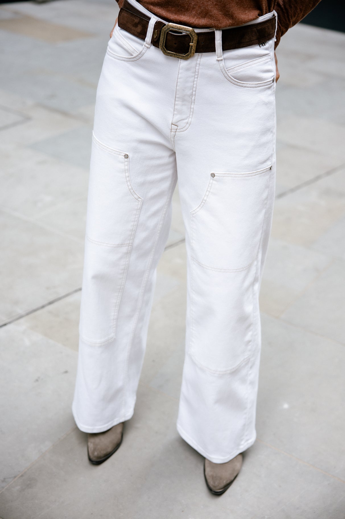 
              

Pantalones anchos Mujer Jane Andalousia off white | Freeman T. Porter
            