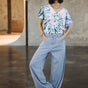 

Wide-leg pants Woman Jane Lynx sweet lavender | Freeman T. Porter
