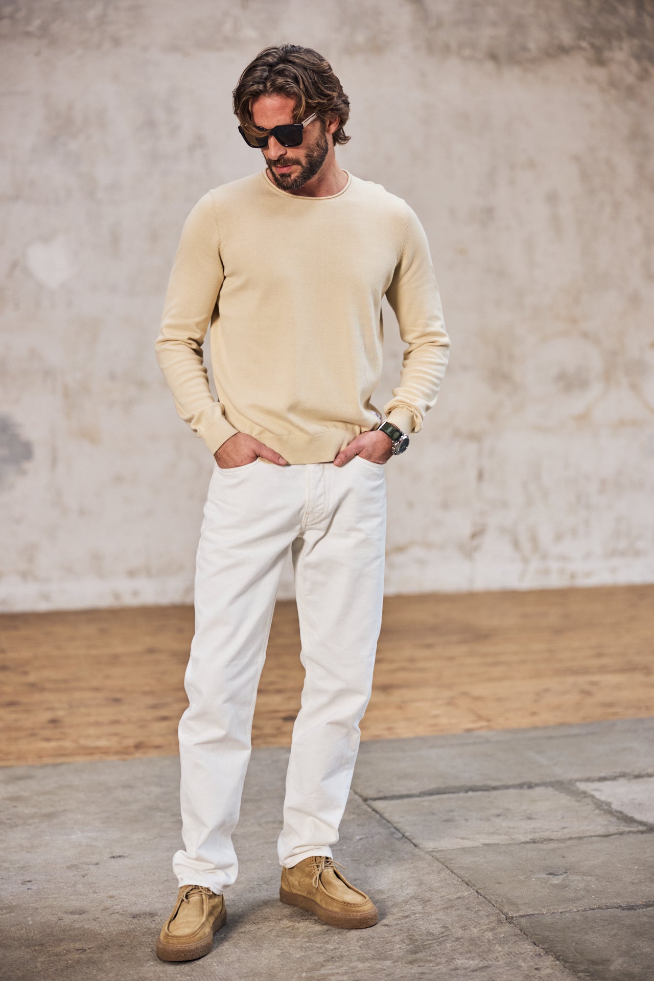 

Gerade Jeans Mann Neo Denim off white | Freeman T. Porter