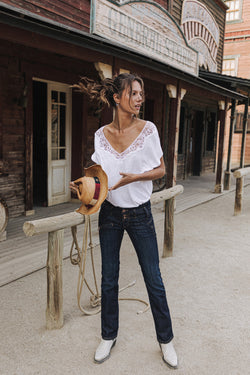 

Jeans droit Femme Amelie eclipse L32 | Freeman T. Porter