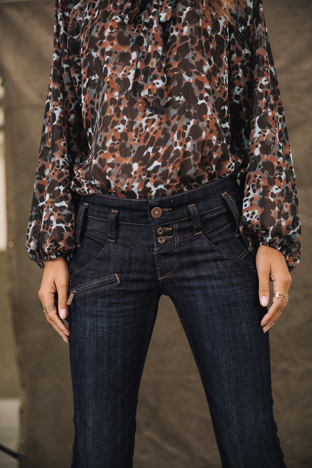 

Jeans Droit Femme Amelie eclipse L34 | Freeman T. Porter