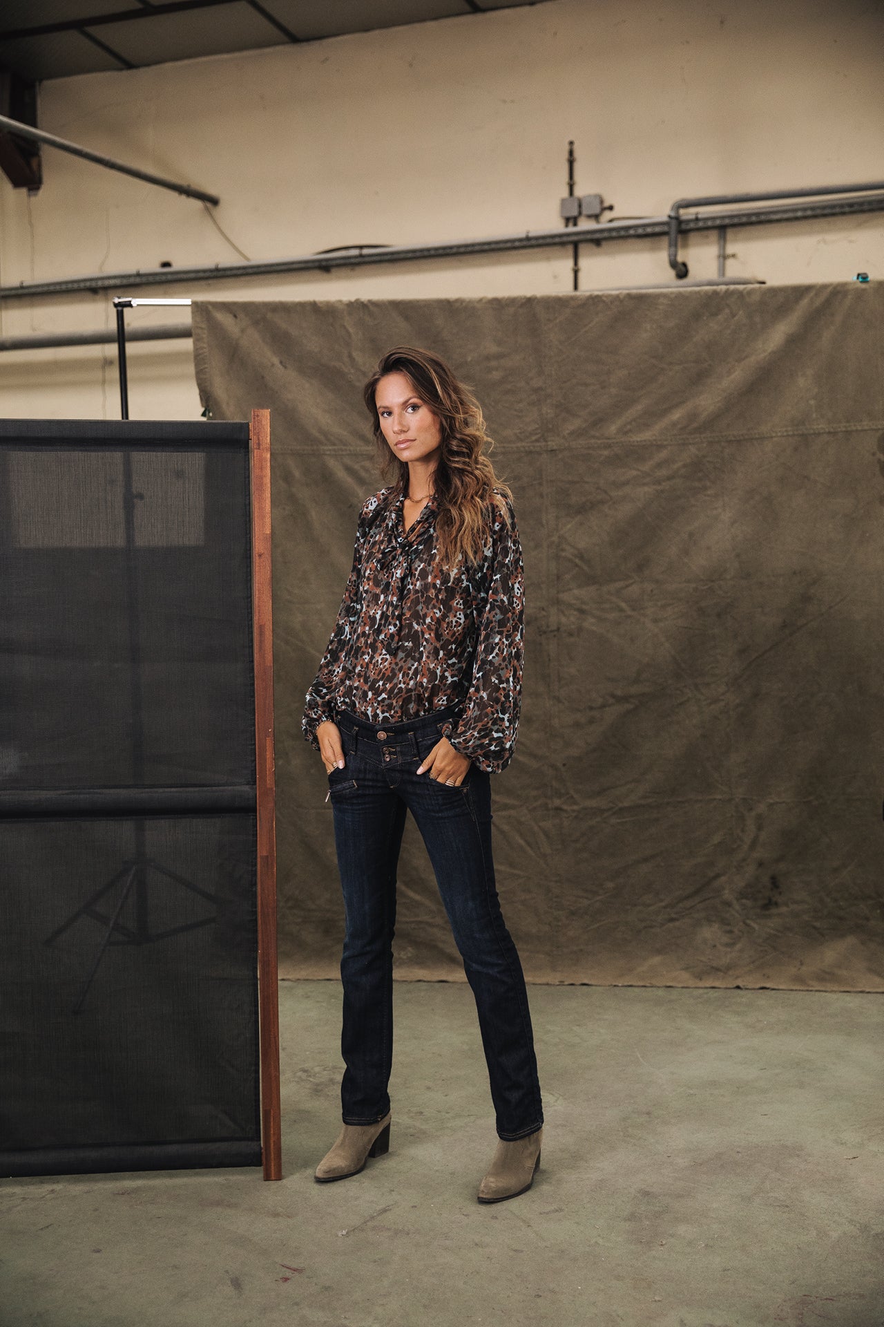

Jeans Droit Femme Amelie eclipse L34 | Freeman T. Porter
