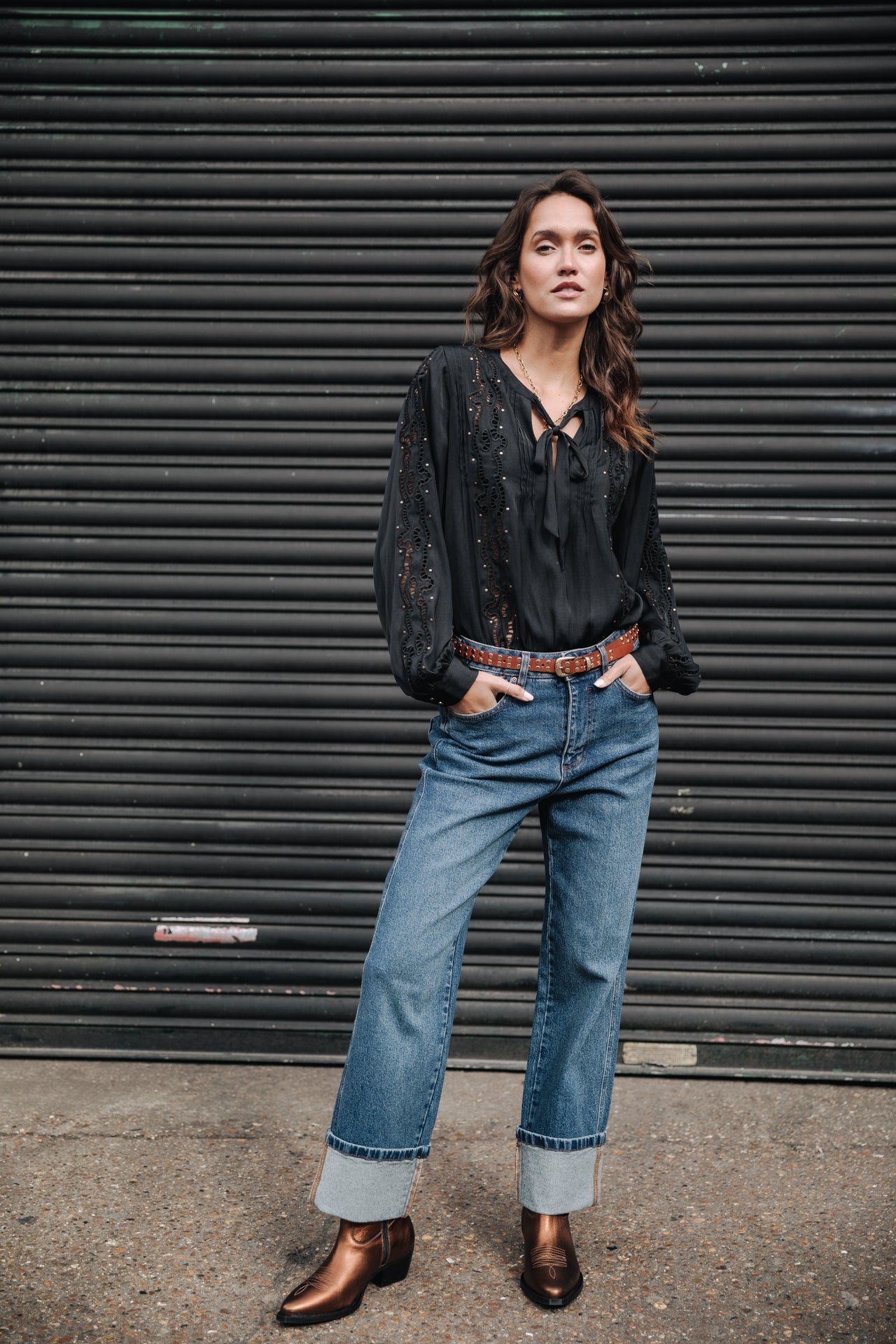 

Jeans baggy Femme Abby marvey | Freeman T. Porter