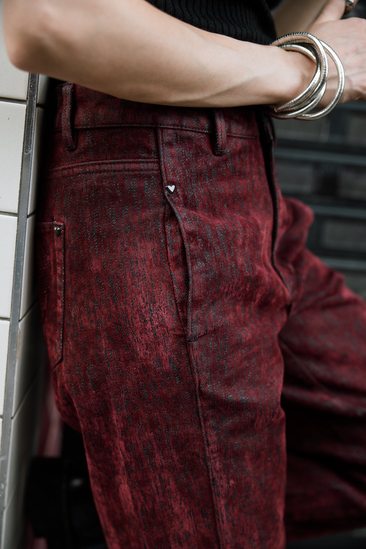 

Jeans barrel 7/8 Femme Rosalia mamacita | Freeman T. Porter