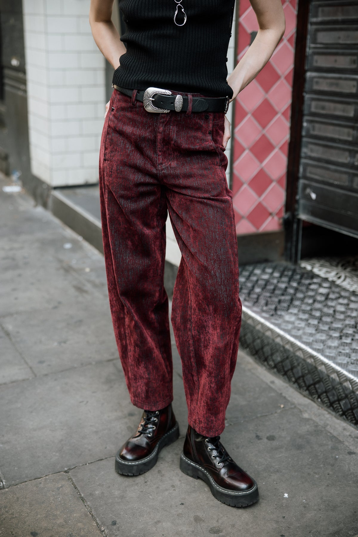 

Jeans barrel 7/8 Femme Rosalia mamacita | Freeman T. Porter