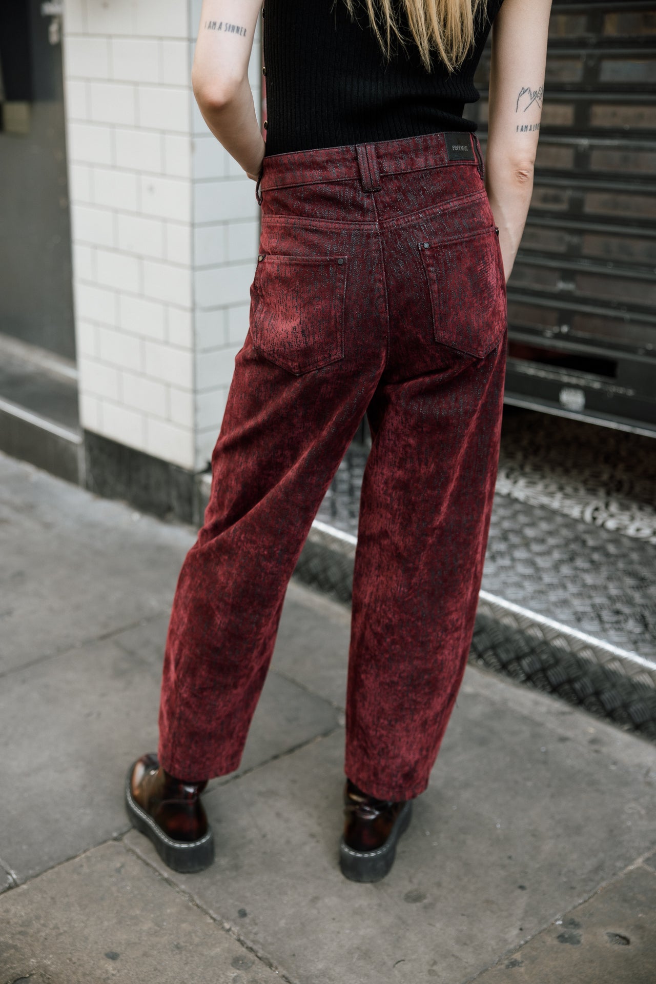 

Jeans barrel 7/8 Femme Rosalia mamacita | Freeman T. Porter