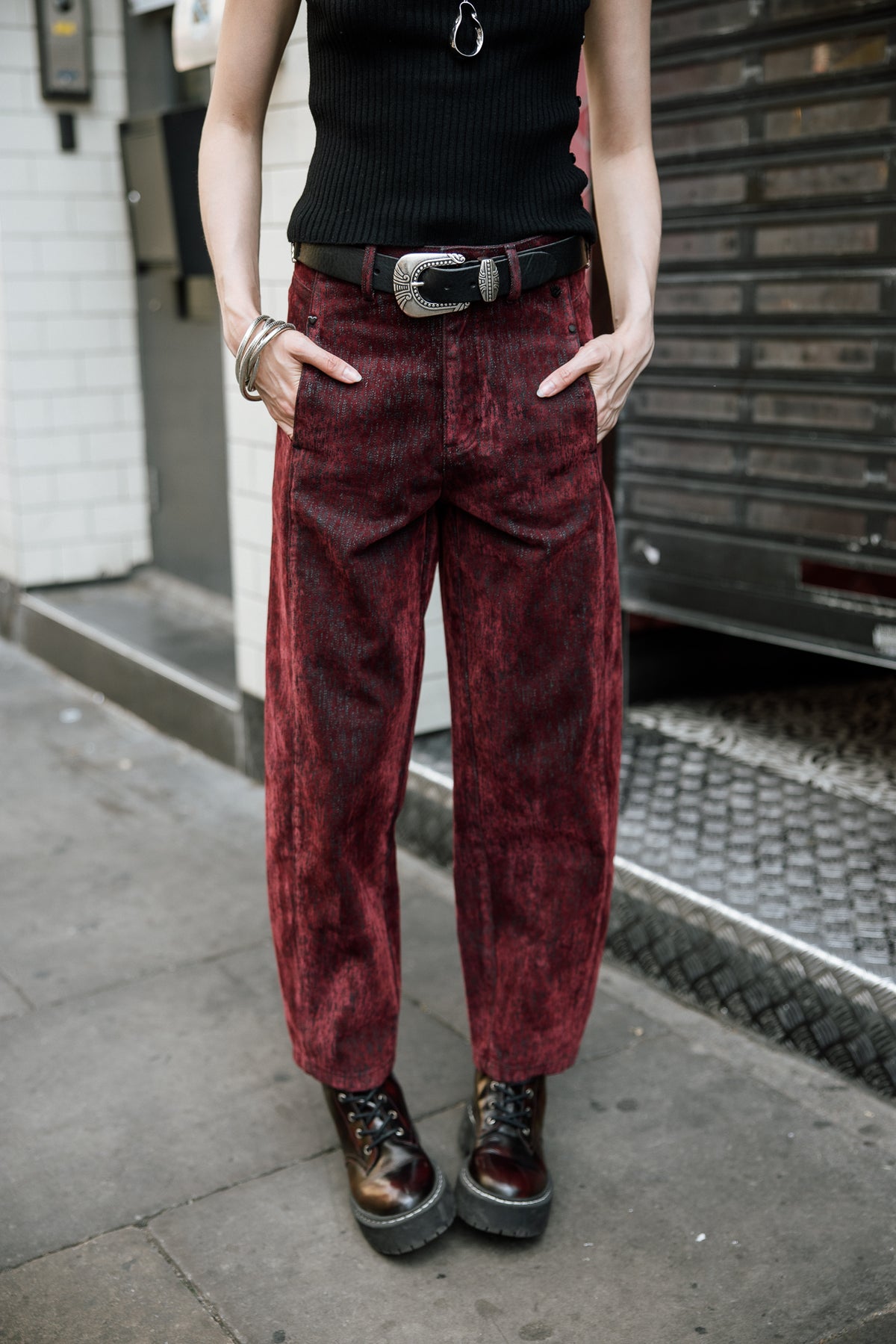 

Jeans barrel 7/8 Femme Rosalia mamacita | Freeman T. Porter