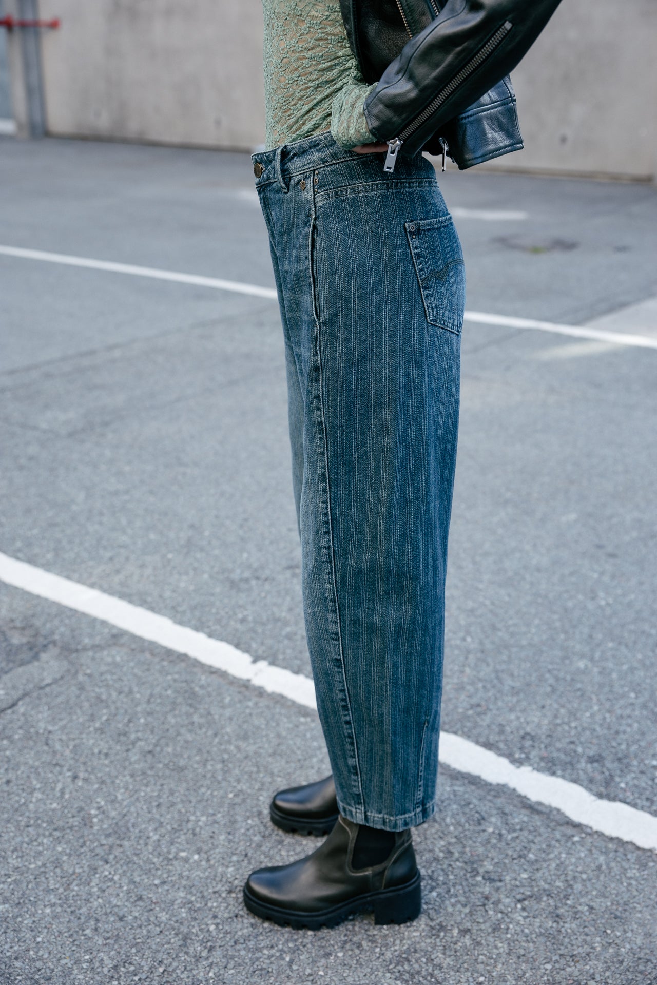 

Barrel Jeans 7/8 Damen Rosalia motor | Freeman T. Porter